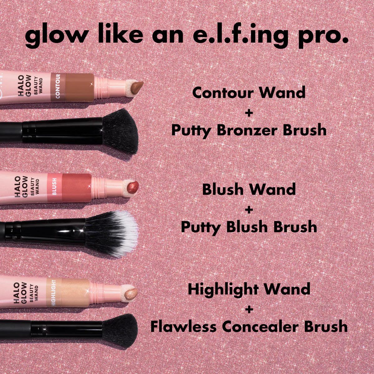 E.L.F Halo Glow Beauty Wand - Contour