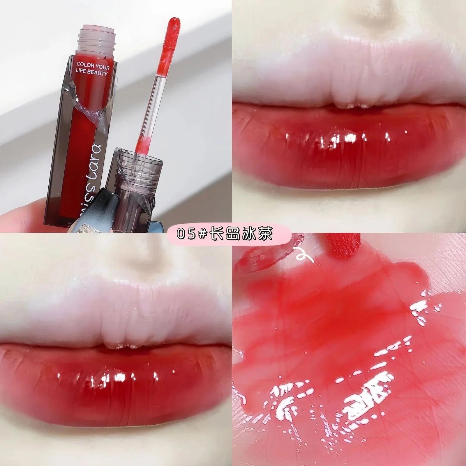 Miss Lara Amazing Colors Long Lasting Dewy Texture Lip Plumper Gloss Each