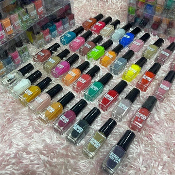 Sunisa 36 colors Peel Off Nail Polish Set