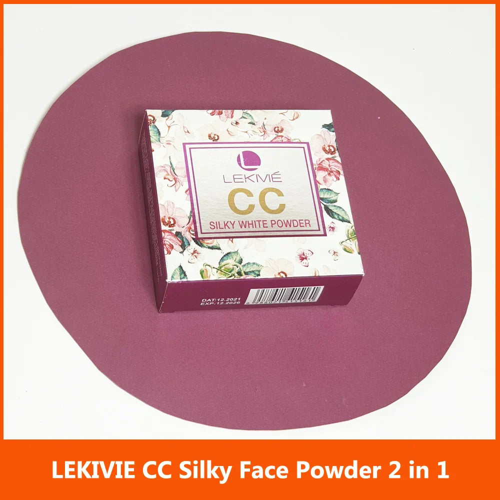 Lekivie CC Silky White Face Powder 2 in 1