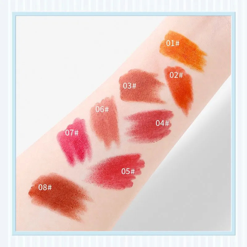 DEROL 8 Pcs Little Monster Capsule Lipstick