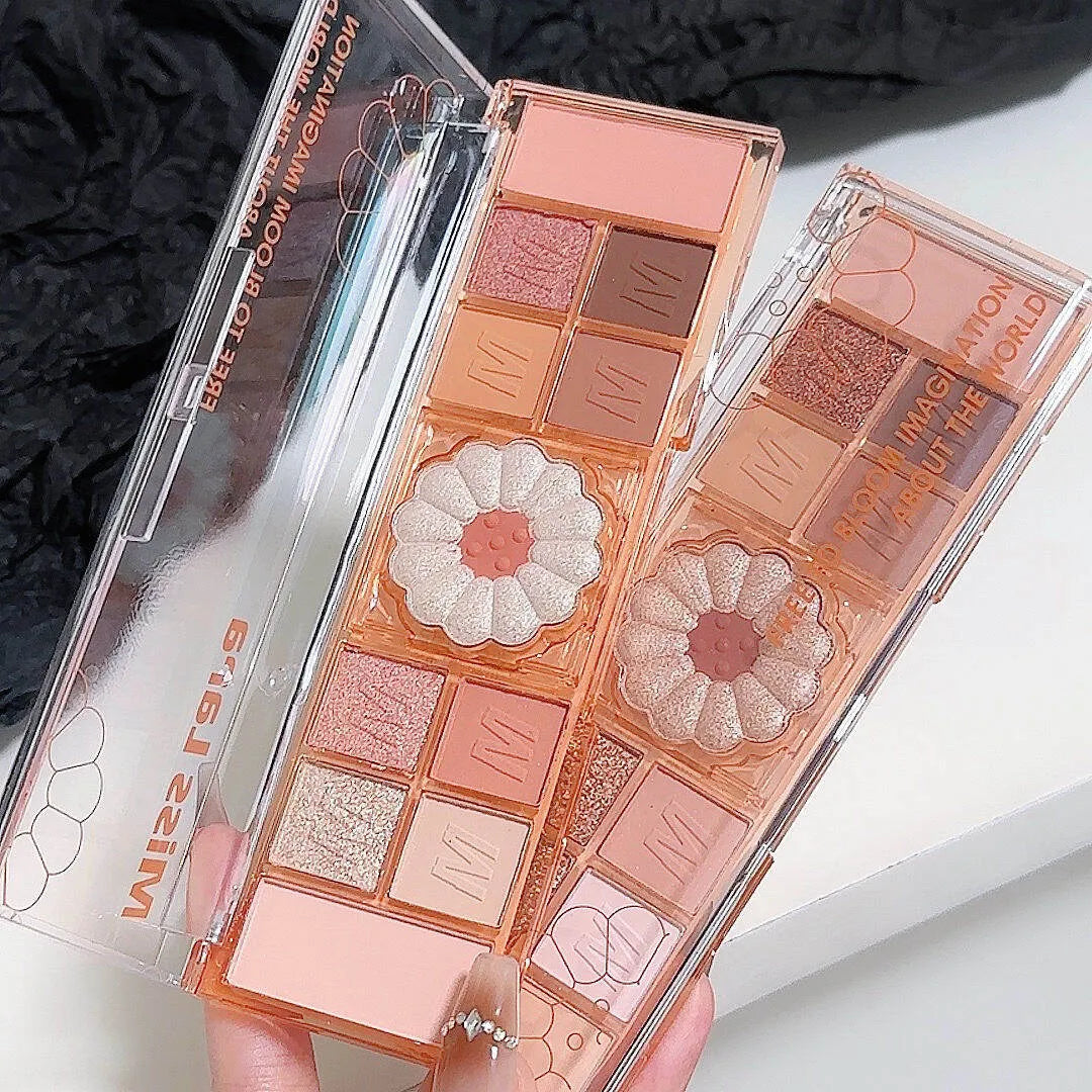 Miss lara Cute Flower Eyeshadow Palette