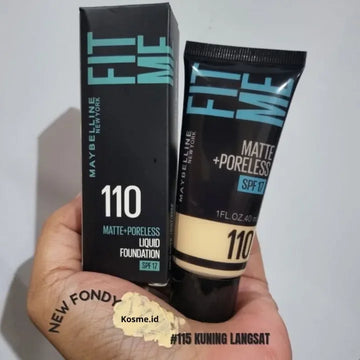 Fitme Foundation Tube Matte + Poreless SPF17 40ml