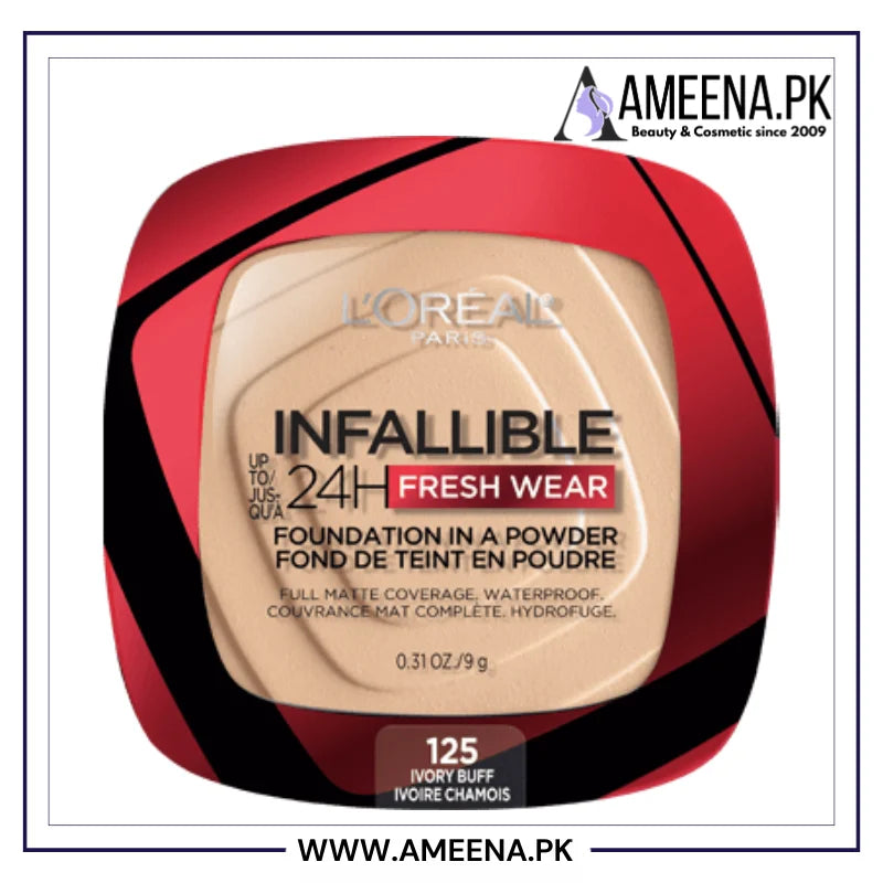 L'Oreal Paris Makeup Infallible Fresh Wear Foundation in a Powder