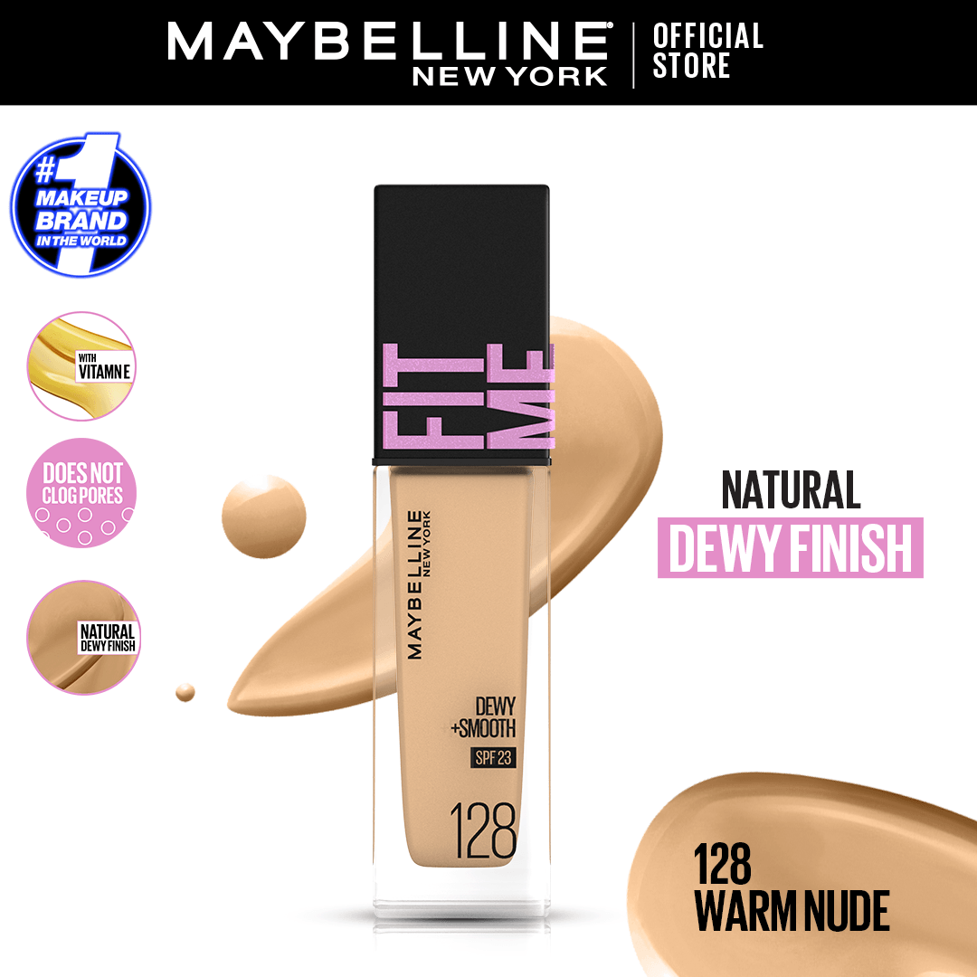 Maybelline New York Fitme Dewy & Smooth Liquid Foundation