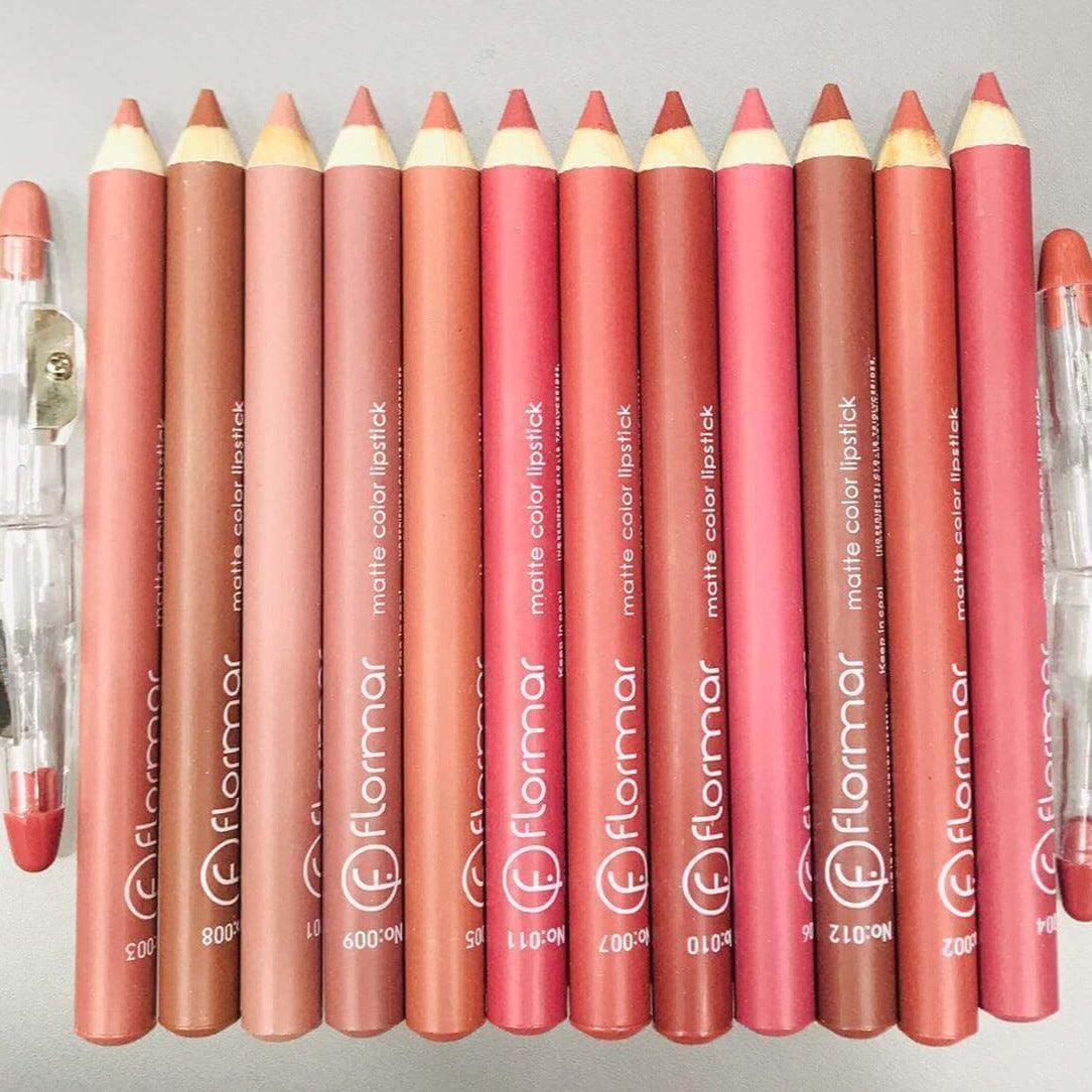 Flormar Lip Pencil Pack of 12