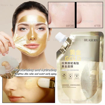 Gold Mask (100gram) Moisturizing Skin Care Clear Anti-aging Oil Contro