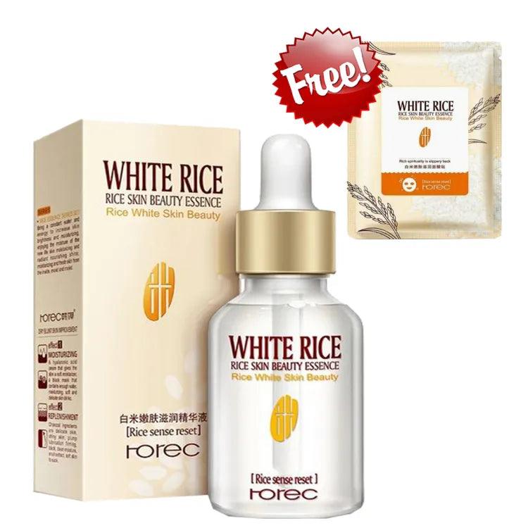 Sale Rorec White Rice Serum Face with Free Sheet Mask