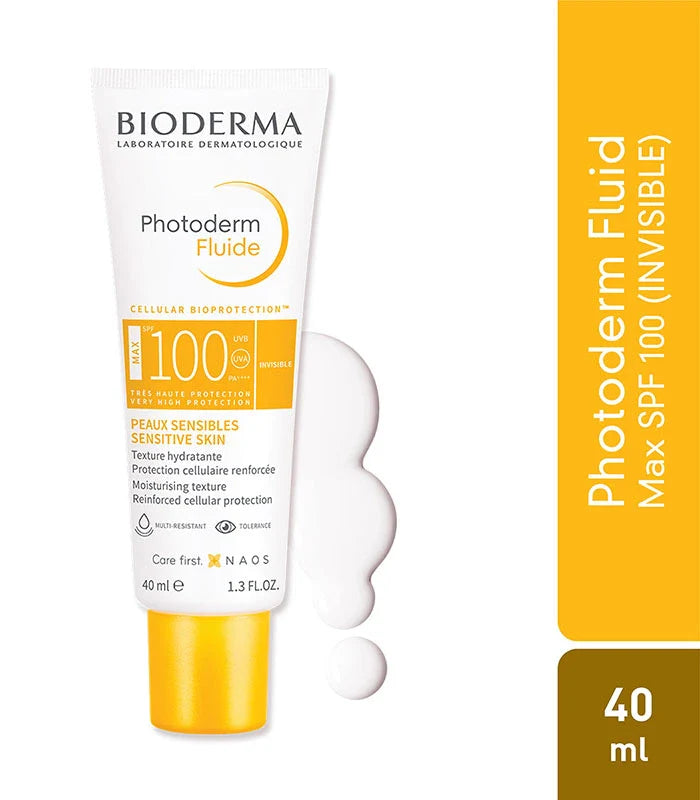 Bioderma Photoderm Max Aquafluid Claire Light 40ml | Lightweight Sunblock