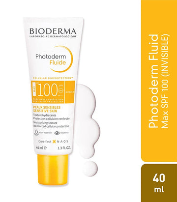 Bioderma Photoderm Max Aquafluid Claire Light 40ml | Lightweight Sunblock