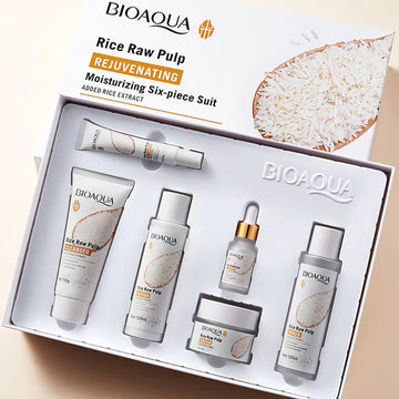 BIOAQUA Pack of 5 Glow & Glowing Rice Skincare