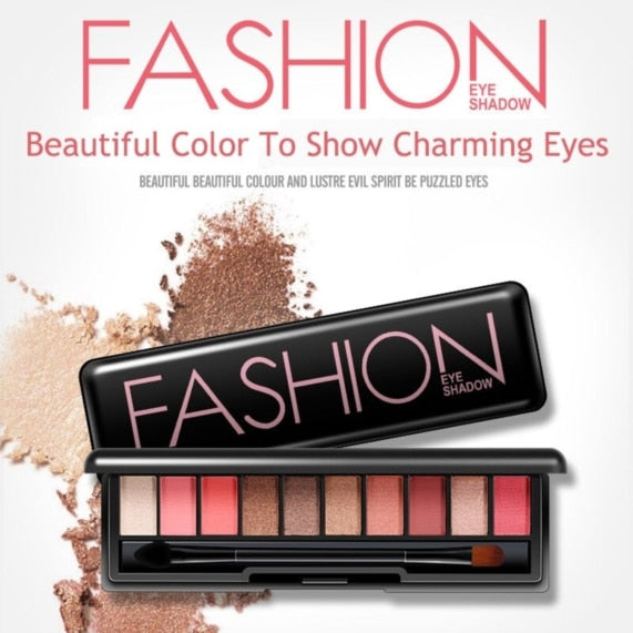 Fashion 10 Color Eye Shadow