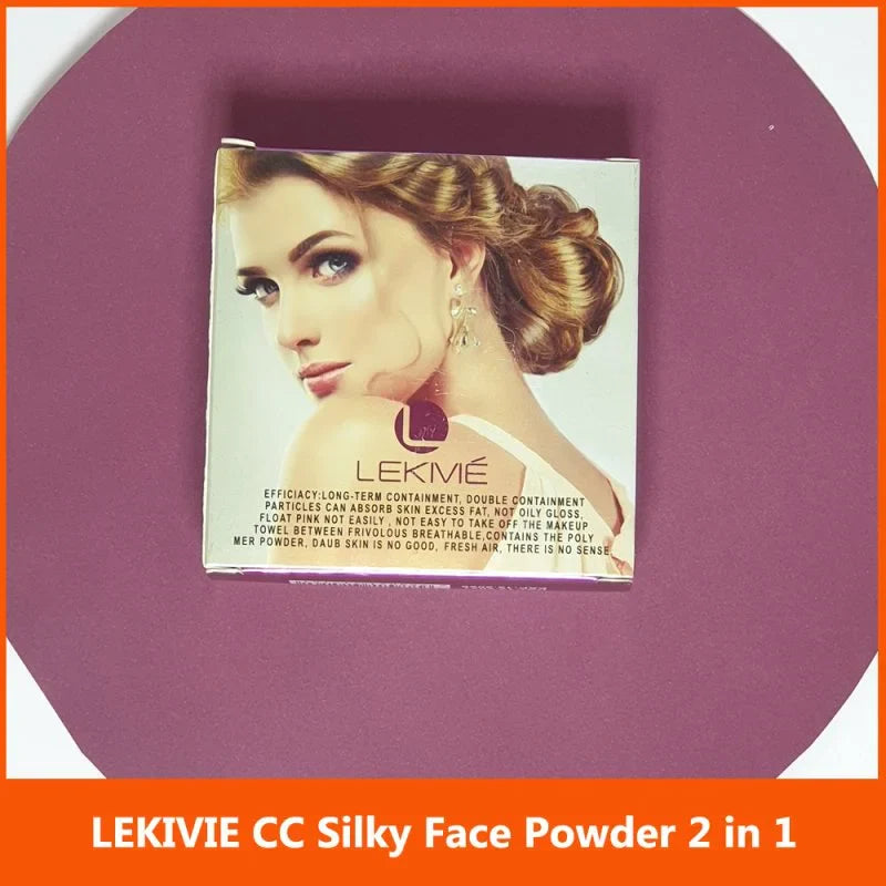 Lekivie CC Silky White Face Powder 2 in 1