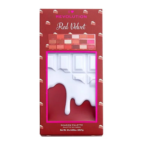 Revolution Red Velvet Eye Shadow Palette