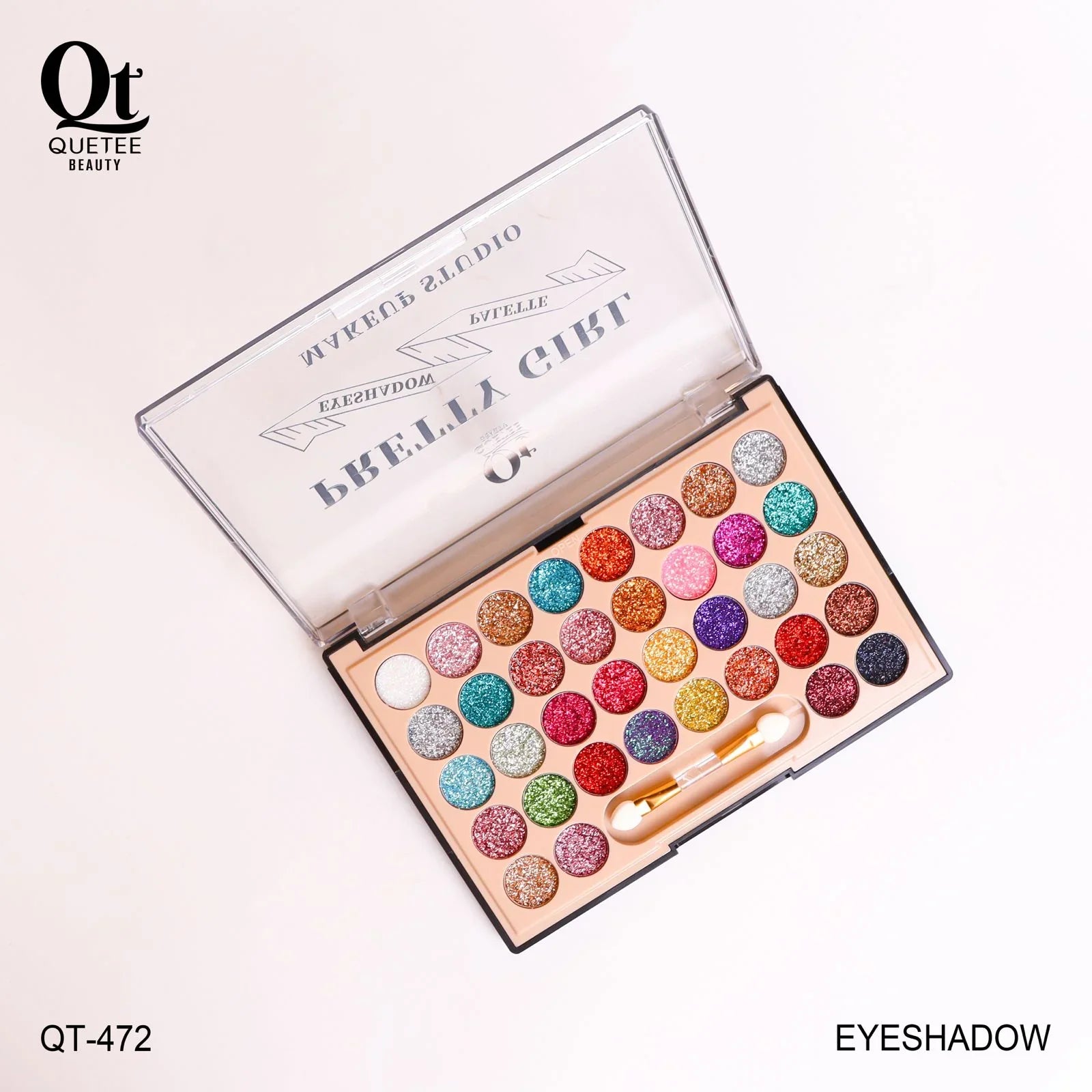 Quetee Beauty Eye Shadow Kit 36 Shine Colors