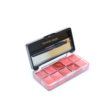 10 Color Mocallure Matte Cream Lipstick Palette