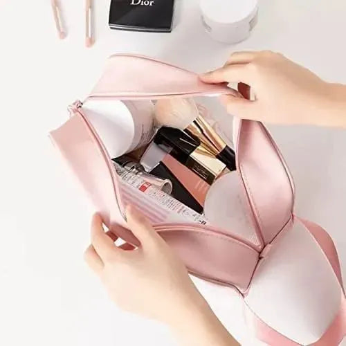 Women Portable Travel Wash Bag Transparent Waterproof Makeup Storage