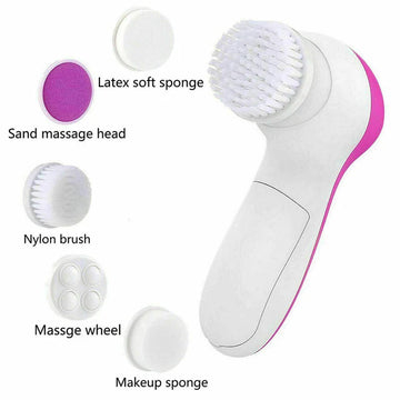 5-in-1 Facial Electric cleanser and massager