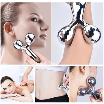 Beauty Care 3D Facial Roller Massager Face Lift Massage for Skin Tightening Wrinkle Remover Relaxation Slimming Tools