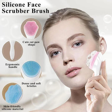 Silicon Face Scrubber Brush