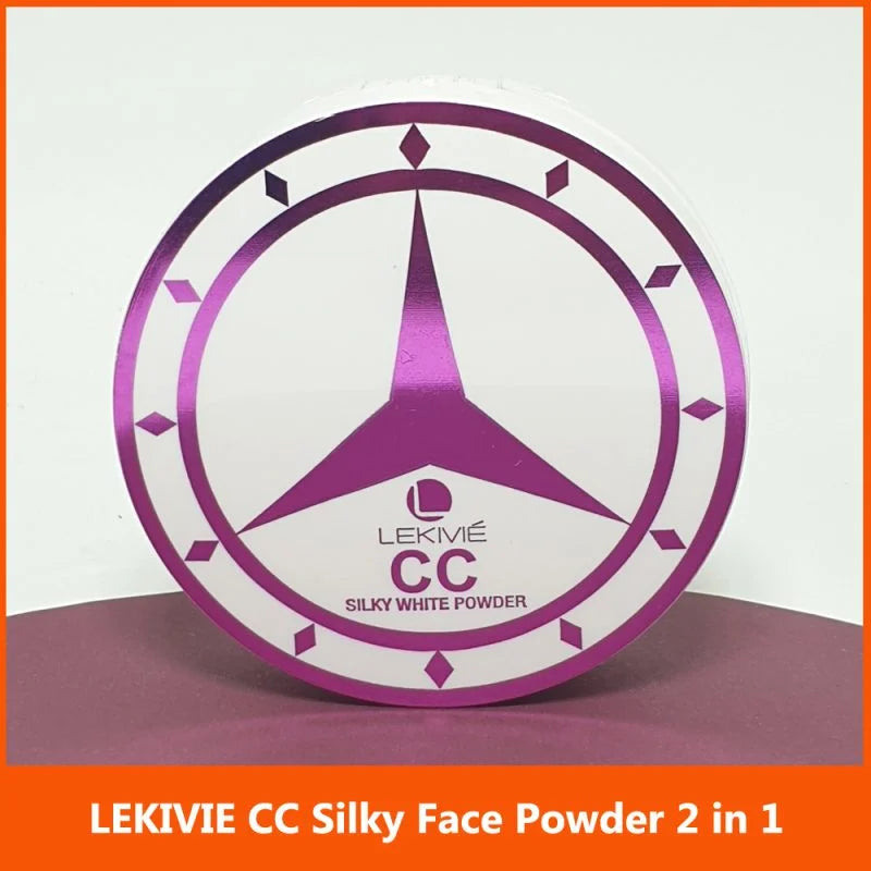 Lekivie CC Silky White Face Powder 2 in 1