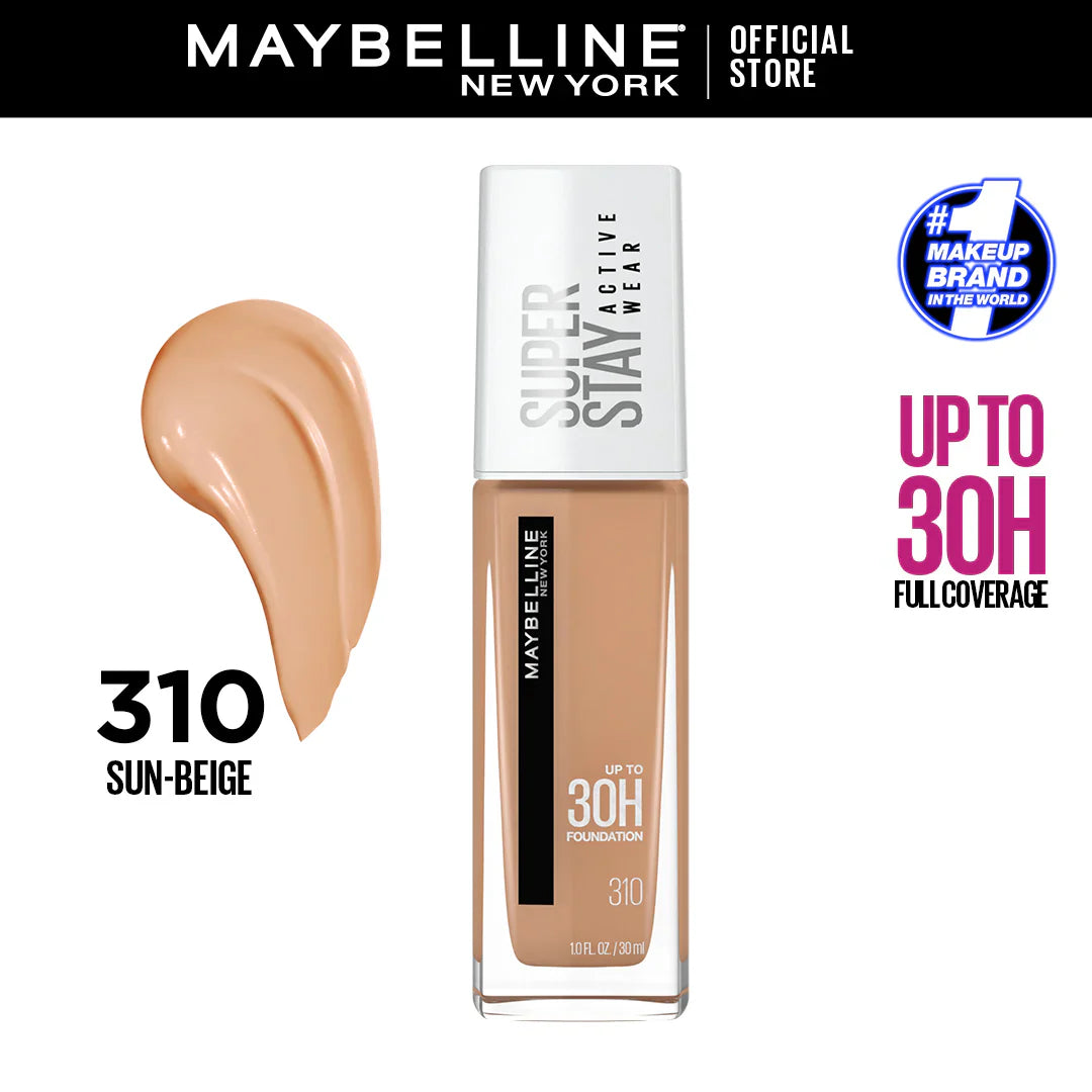 Original Maybelline Superstay 30 Hour Active Wear Full Coverage Foundation