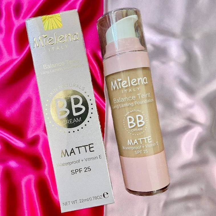 Mielena Italy Matte BB Cream SPF 25 ( High Coverage )