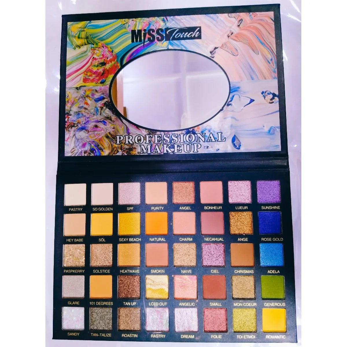 Miss Touch Eyeshadow Palette (40 Colors)