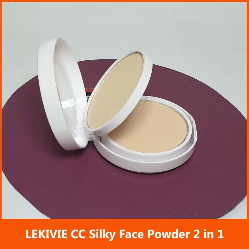 Lekivie CC Silky White Face Powder 2 in 1