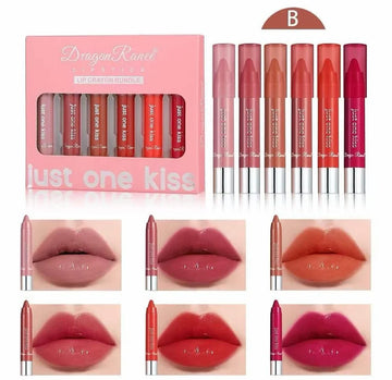 Dragon Ranee Lipsticks Lip Crayon Bundle of 6