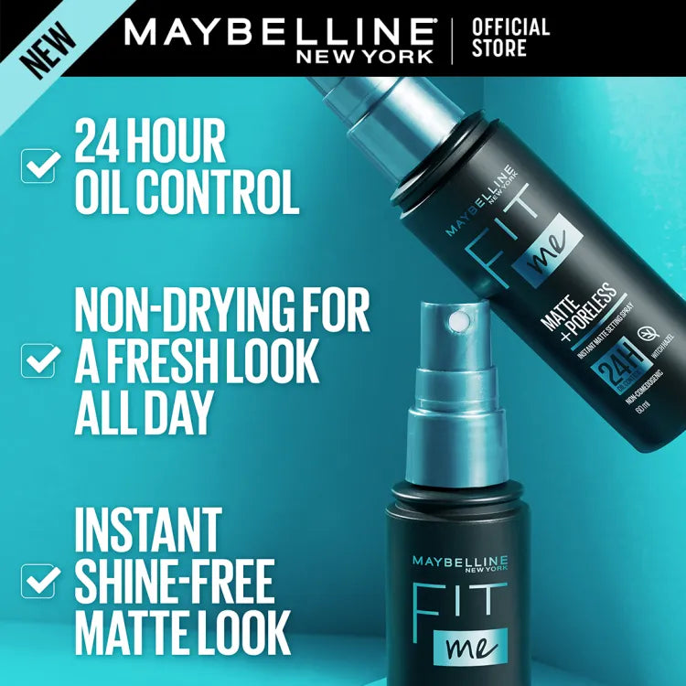 Maybelline New York Fit Me Matte + Poreless Setting Spray 60 ML