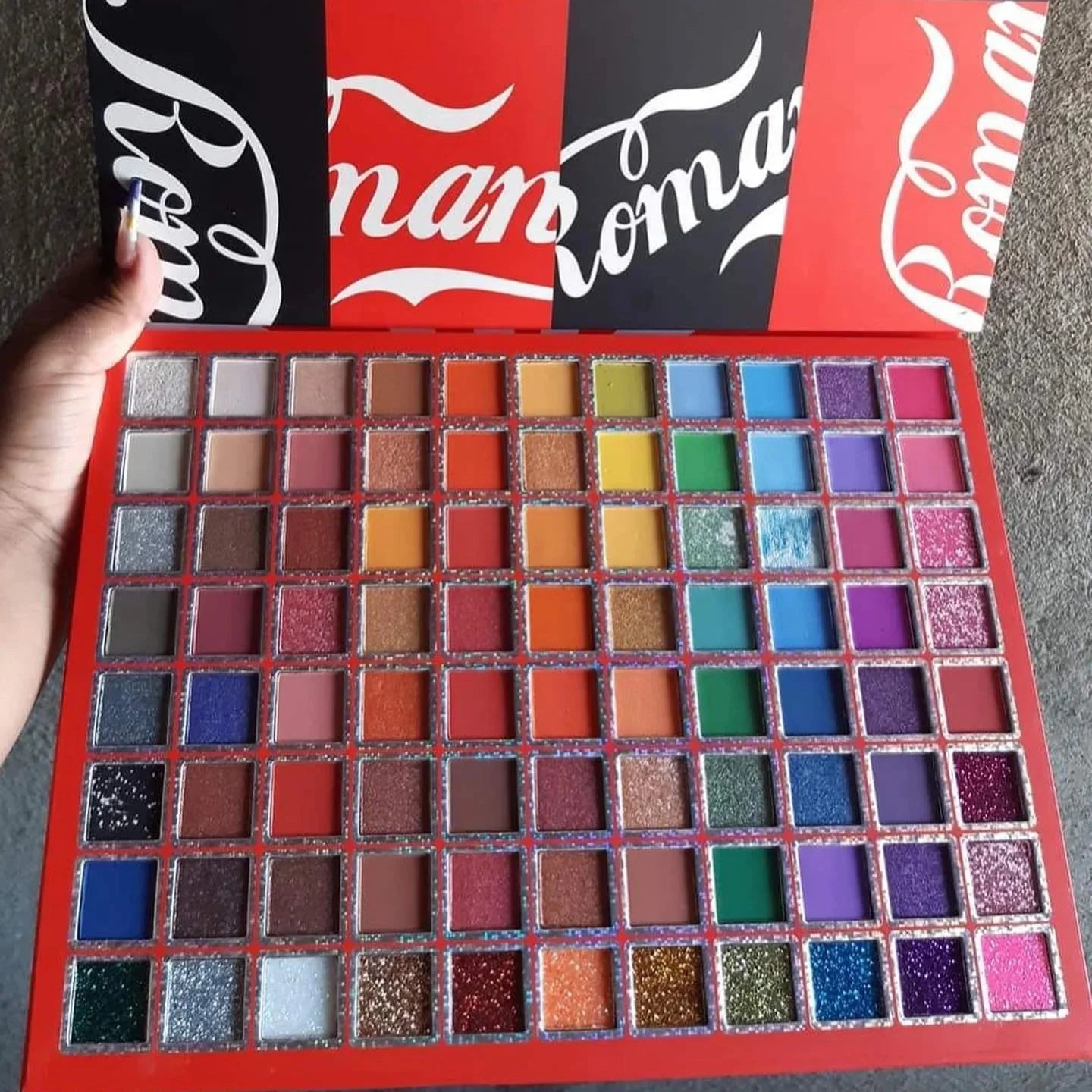 Romanky ♥️ & Mini Queen Both 88/Colours Pigmented Eye Shadow Palette