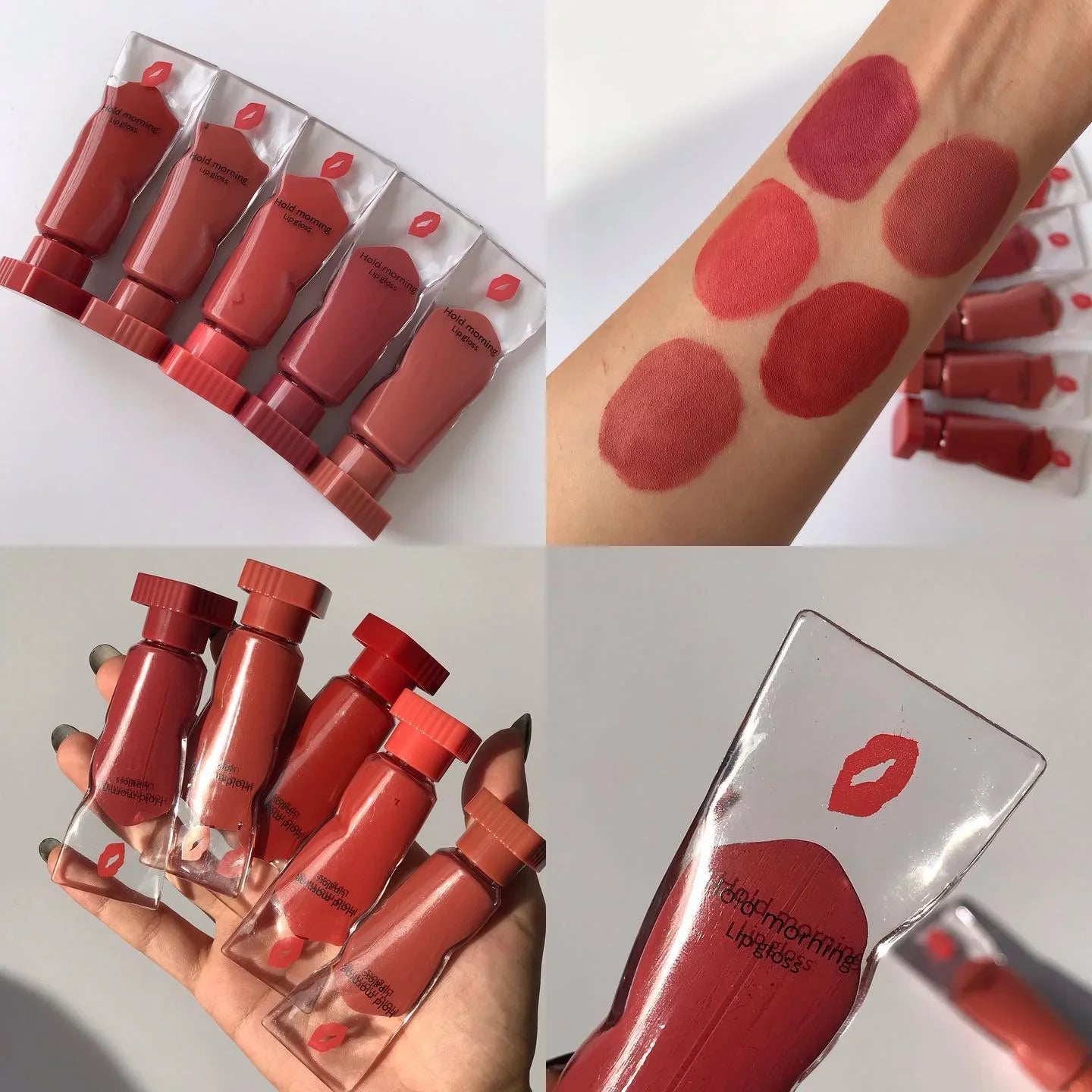 Hold Morning 6 Pcs Lip Gloss Set