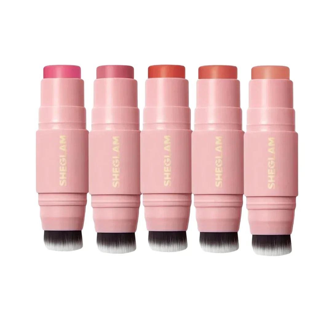 Pack of 5 Sheglam Glowing Up Skin Stick (Snatch 'N' Blush Stick)