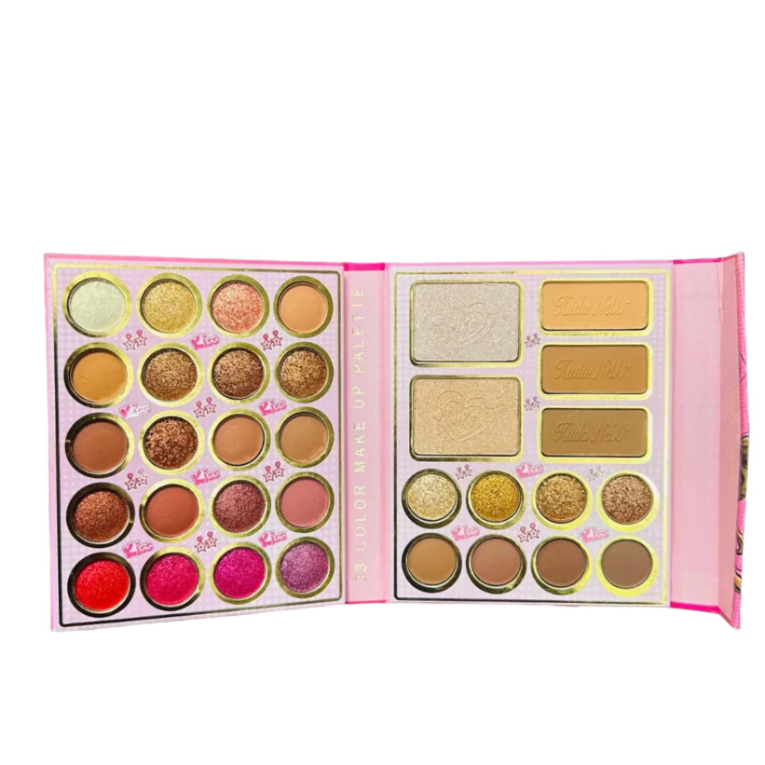 Huda New 33 Colors Makeup Book Palette