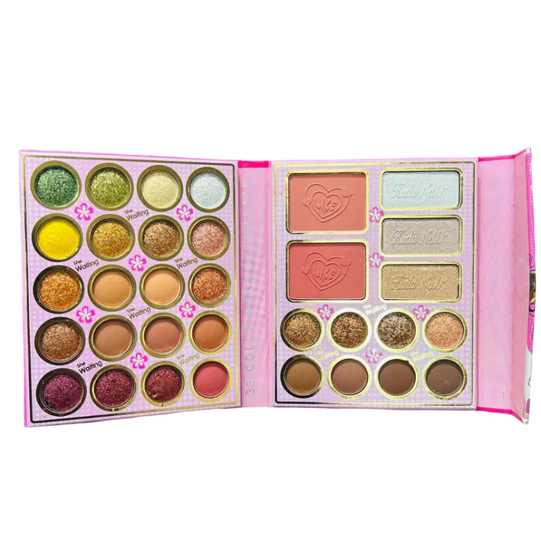 Huda New 33 Colors Makeup Book Palette