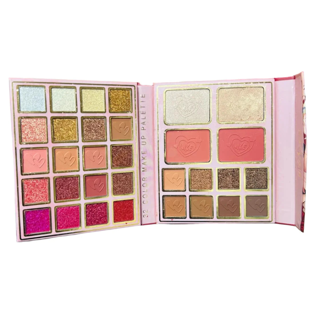 Huda New 32 Colors Makeup Mini Book Palette