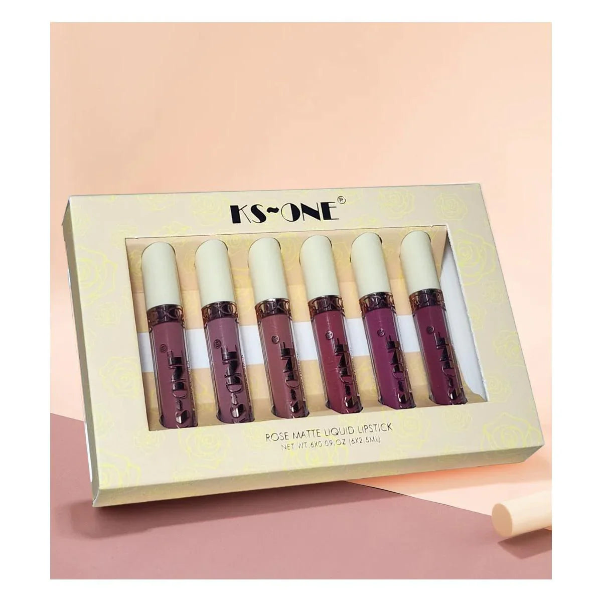 KS-One Set Of 6 Matte Liquid Matte Lipstick Set