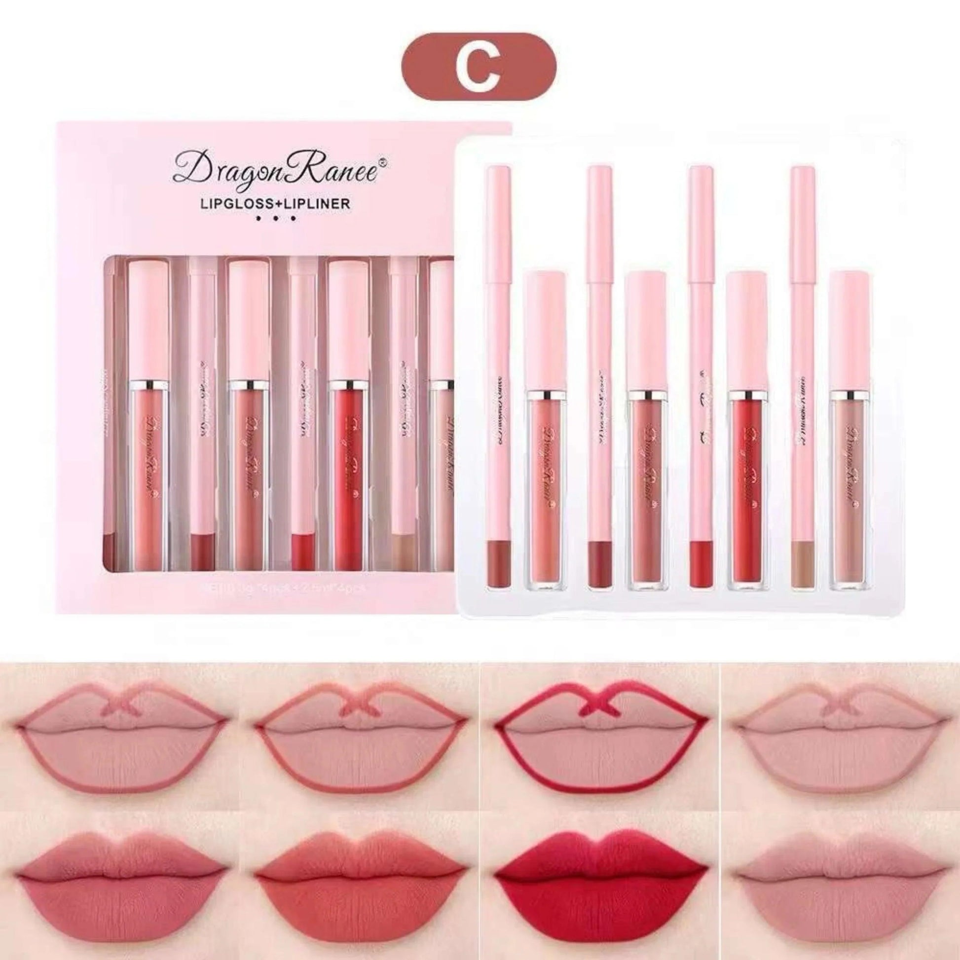 Dragon Ranee  Matte Lipgloss + Lip linnet