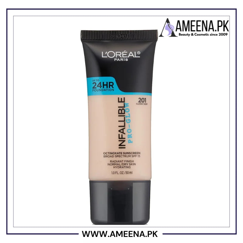 L'Oreal Paris Makeup Infallible Up to 24HR Pro-Glow Foundation