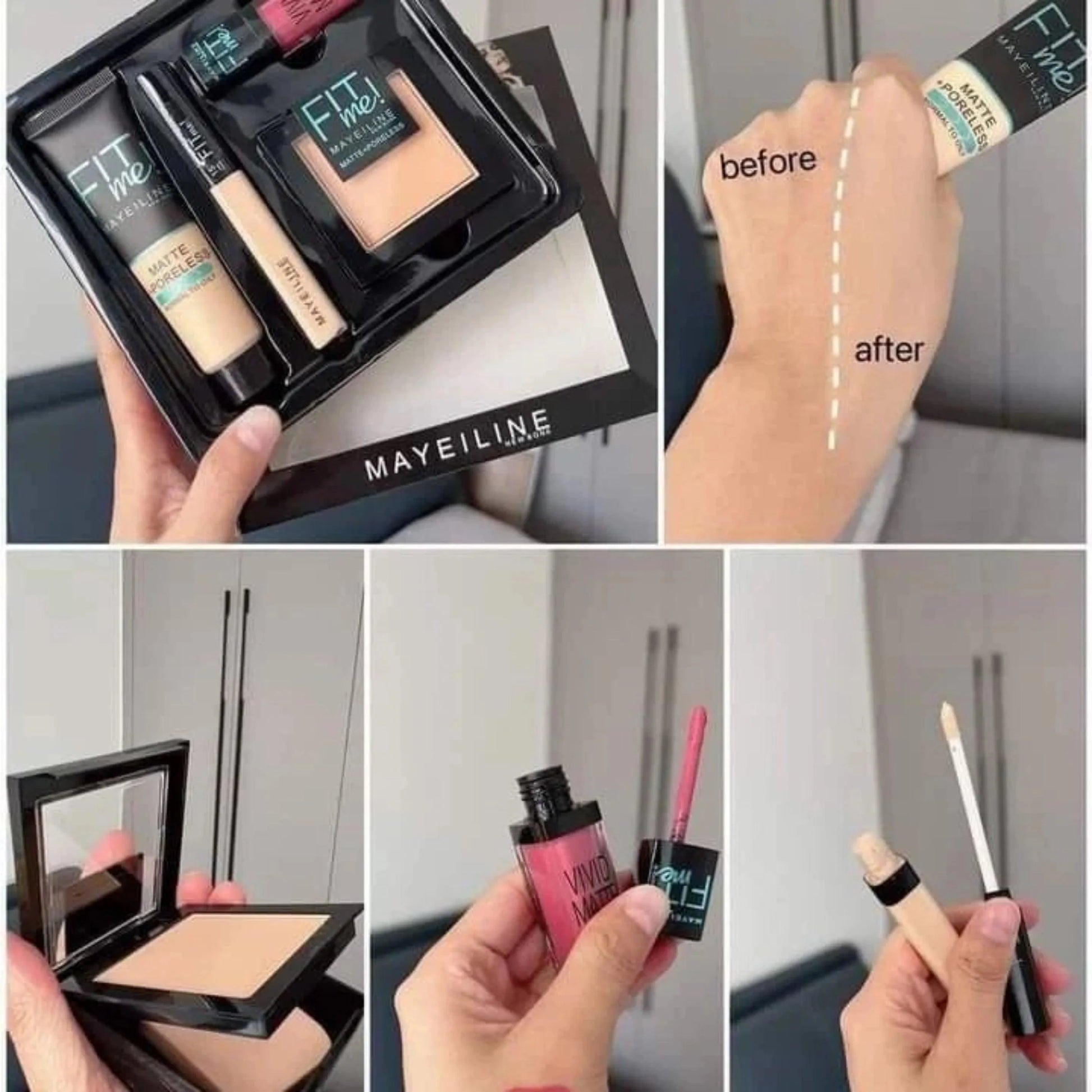 Fit Me Set Of 4 Makeup