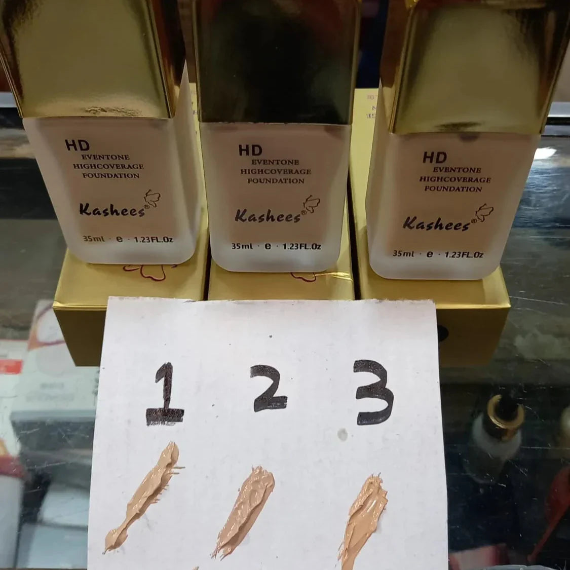 Kashees Eventone Highcoverage Foundation 35ML