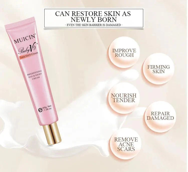 Muicin - V9+ Lazy Girl Day & Night Skin Polish Cream Tube