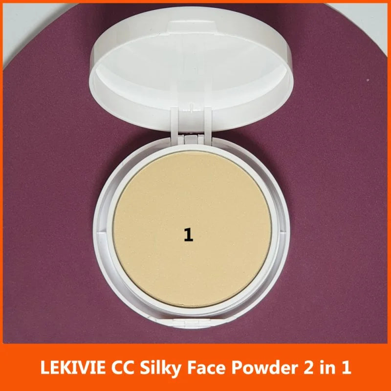 Lekivie CC Silky White Face Powder 2 in 1