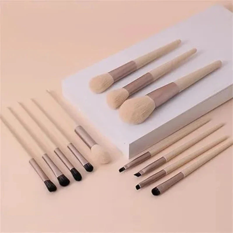 12 Pcs Fancy Make Up Brush Set