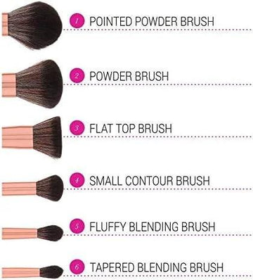 BH Cosmetics White Gold 13 Piece Brush Set