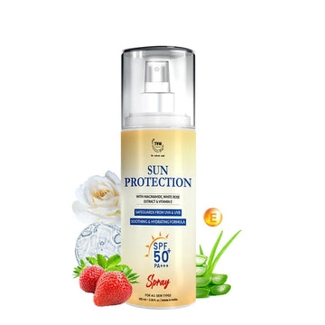 TNW-THE NATURAL WASH Sunscreen Spray | Face & Body Sunscreen for Men & Women