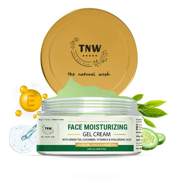 TNW Face Moisturizing Gel Cream (Non-Sticky & Non-Greasy Formula Suitable for All Skin Types)