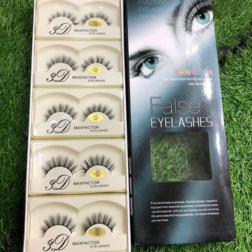 Pack of 10 False Eye Lashes