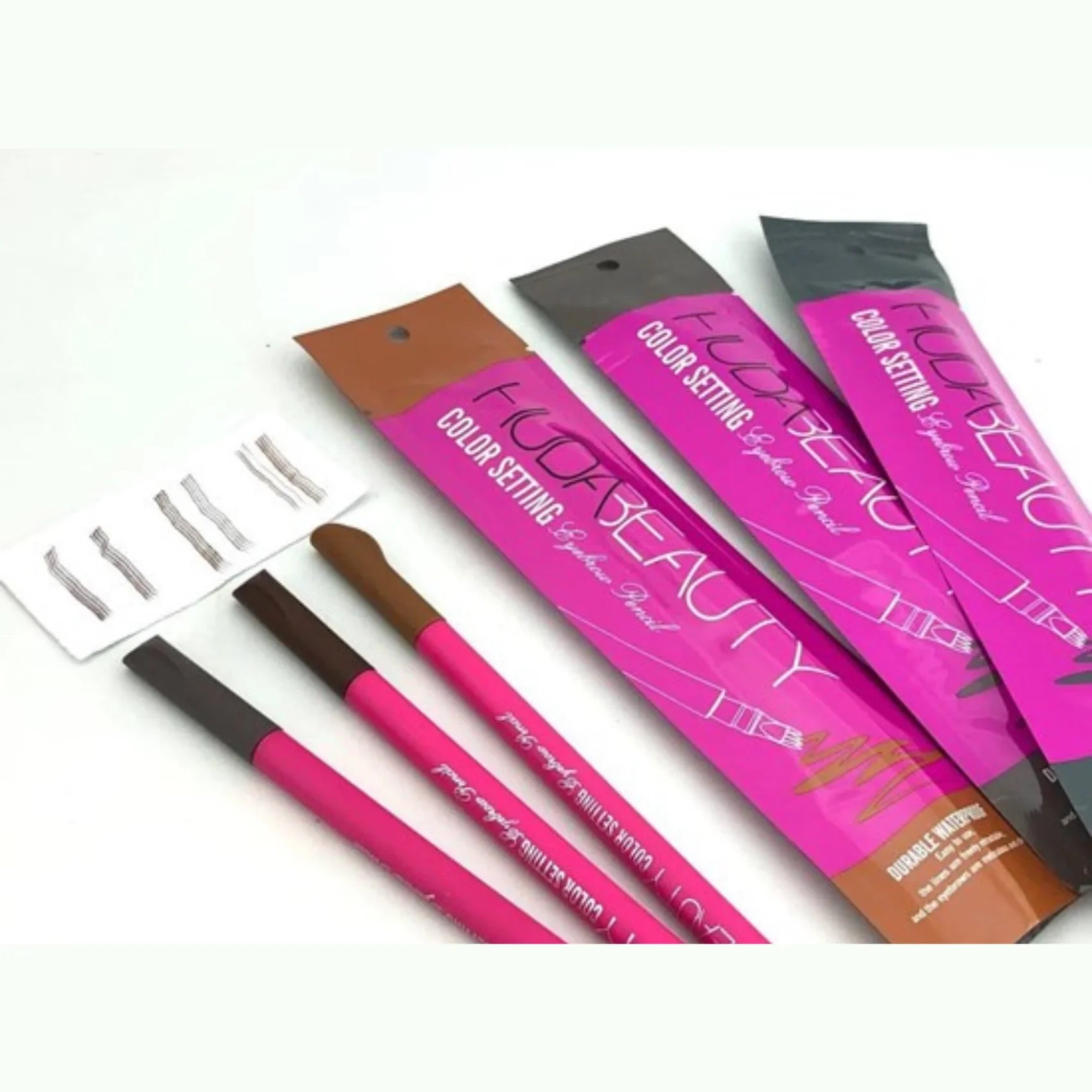 Huda Beauty Double Waterproof Eyebrow Pencil Each (3 Color Available)